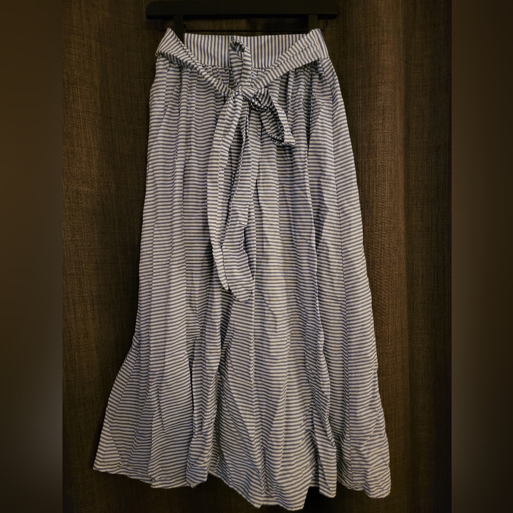 Vineyard Vines for Target seersucker maxi skirt